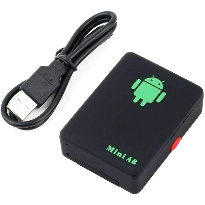 Microspia localizzatore satellitare gps gsm tracker ambientale sim spia mini a8
