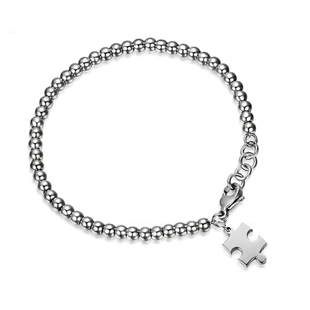 Enigma - Bracciale Puzzle Oro/Argento
