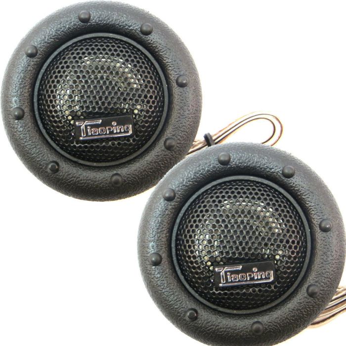 2 Speaker Diffusori Tweeter Semicupola Per Impianto Stereo Auto Automobile 150w