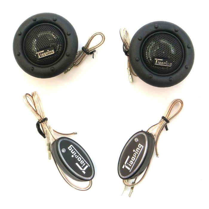 2 Speaker Diffusori Tweeter Semicupola Per Impianto Stereo Auto Automobile 150w