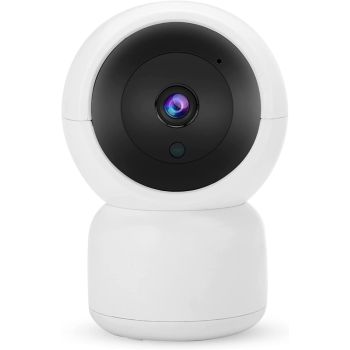 Telecamera wifi fhd 1080p rotazione a 360° e visione notturna