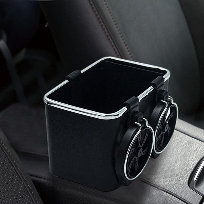 Portabicchieri per braccioli per auto organizer laterale per console per auto multifunzionale per cellulari adatto a tutti gli interni dei camion e delle auto