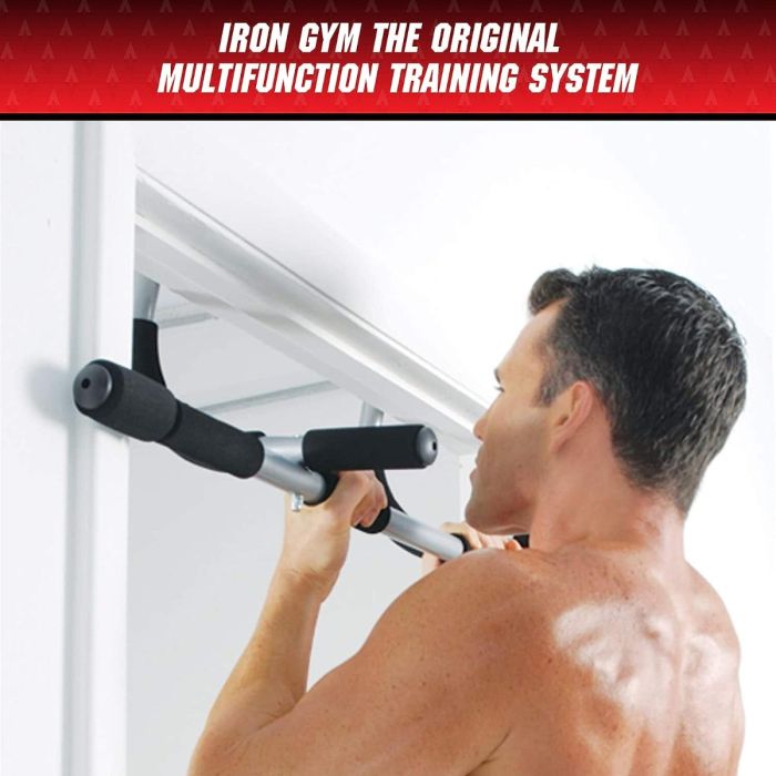 Barra Iron Gym Fitness Sport multifunzione trazioni addominali Sbarra Palestra