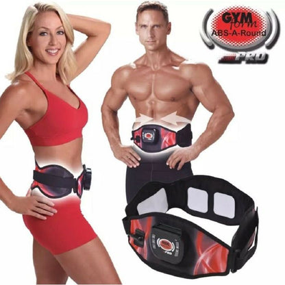Cintura Elettrostimolatore per Addominali Fitness Taglia 100-140cm ABS GYM Palestra