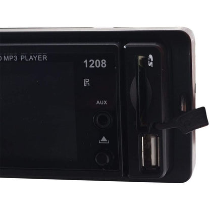 Autoradio Deh-1208 Bt Bluetooth Mp3 Radio Fm Usb Aux Sd Compatibile Con Android E Ios