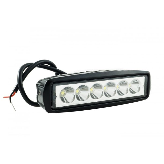 Faro Lampada Supplementare Profondità Per Auto Fuoristrada 12/24v 6 LED 18w Ip68