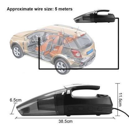 Pompa Di Gonfiaggio 4 in 1 Ad Alta Aspirazione Con Display Digitale Con Illuminazione a Led Aspirapolvere Per Auto 12v 120w