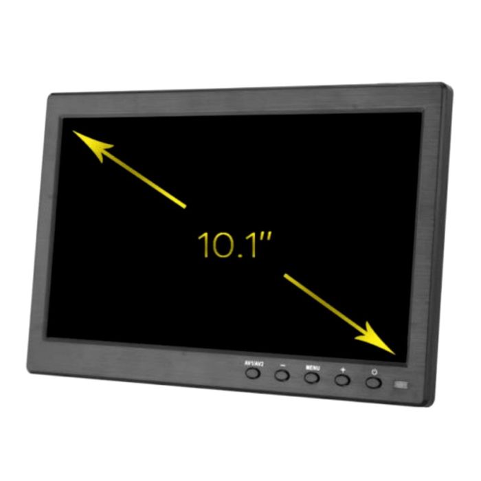 Monitor HDMI Schermo LCD TFT 10.1 Pollici 1080p Altoparlante VGA BNC USB