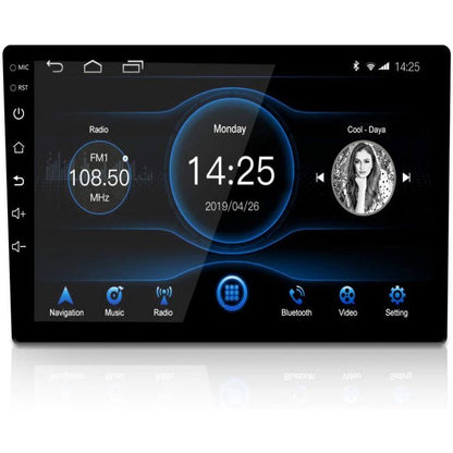 Stereo auto autoradio 10 pollici android 10 2 din gps wifi front estraibile