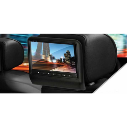 2 Monitor 9 Pollici Poggiatesta Lettore Dvd Usb Sd Hdmi Auto Camper Smontabili