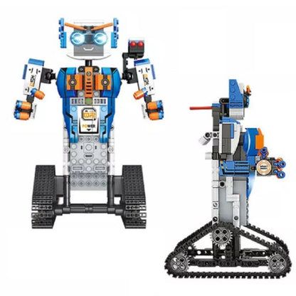 Robot Telecomandato Set 477 Mattoncini Costruzione Fc9002 Tecnologia Cingolata