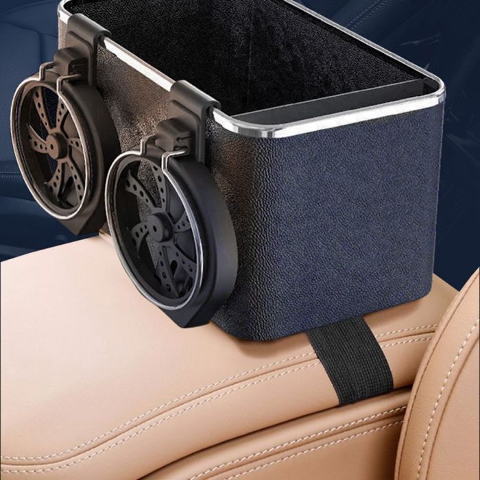 Portabicchieri per braccioli per auto organizer laterale per console per auto multifunzionale per cellulari adatto a tutti gli interni dei camion e delle auto