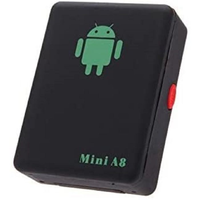 Microspia localizzatore satellitare gps gsm tracker ambientale sim spia mini a8